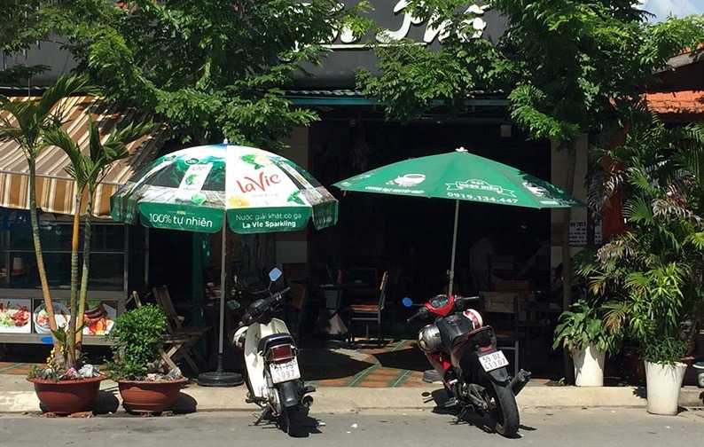 Thiết kế nội thất quán cafe Góc Phố quận Tân Phú, TPHCM